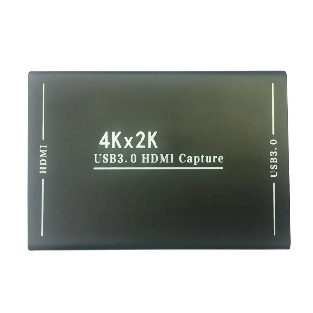 Карта видеозахвата 4K * 2K USB3.0 HD HDMI в кольцевой выход карта захвата для PS4