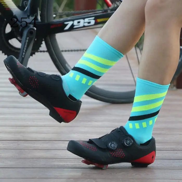 Мужские и женские удобные Гольфы MTB велосипедные носки Спортивная одежда для велоспорта беговые баскетбольные носки calcetines ciclismo