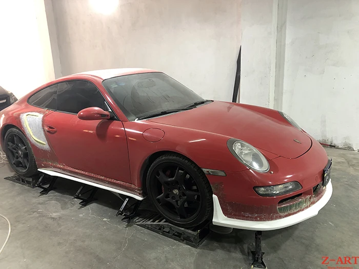 Z-ART RS карбоновое волокно AeroFit для Porsche 911 2009-2005 карбоновый Комплект для Porsche 997 997,1