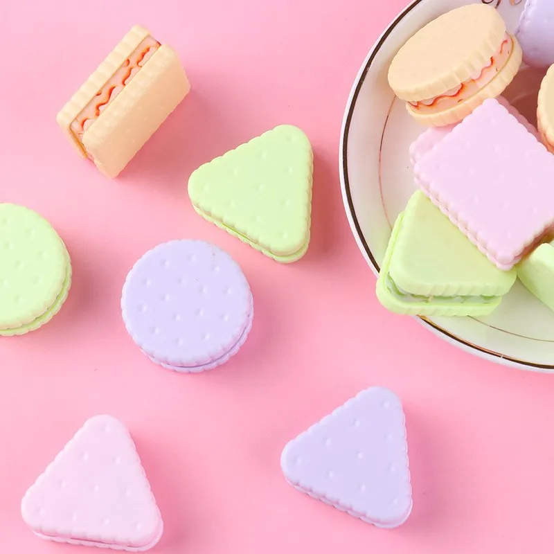 

1 Pc Cute Cookie Sharpener Student Pencil Sharpener Creative Stationery for School Supplies Gift
