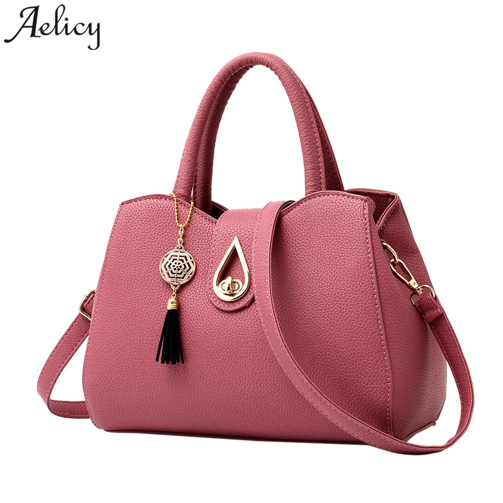 Женская сумка через плечо Aelicy модная с узором Личи женская bolsa feminina Прямая