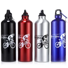 700 мл велосипедные бутылки для воды, спортивные бутылки для воды, для питья, велоспорта, пеших прогулок, фитнеса, тренажерного зала, черные/красные/Серебристые/Синие Новые