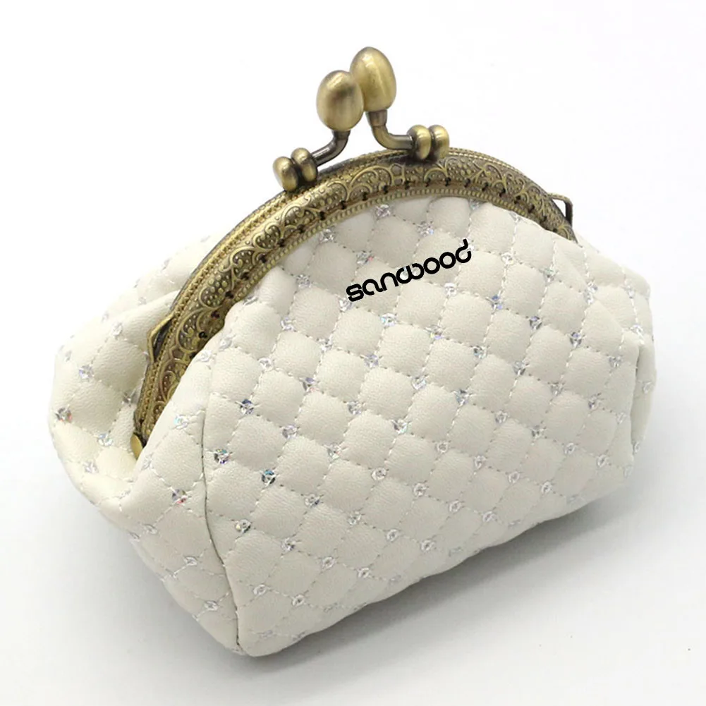 Women Rhombic Pattern Wallet Card Coin Purse Clutch Handbag Mini Bag coin purse women wallet card wallet