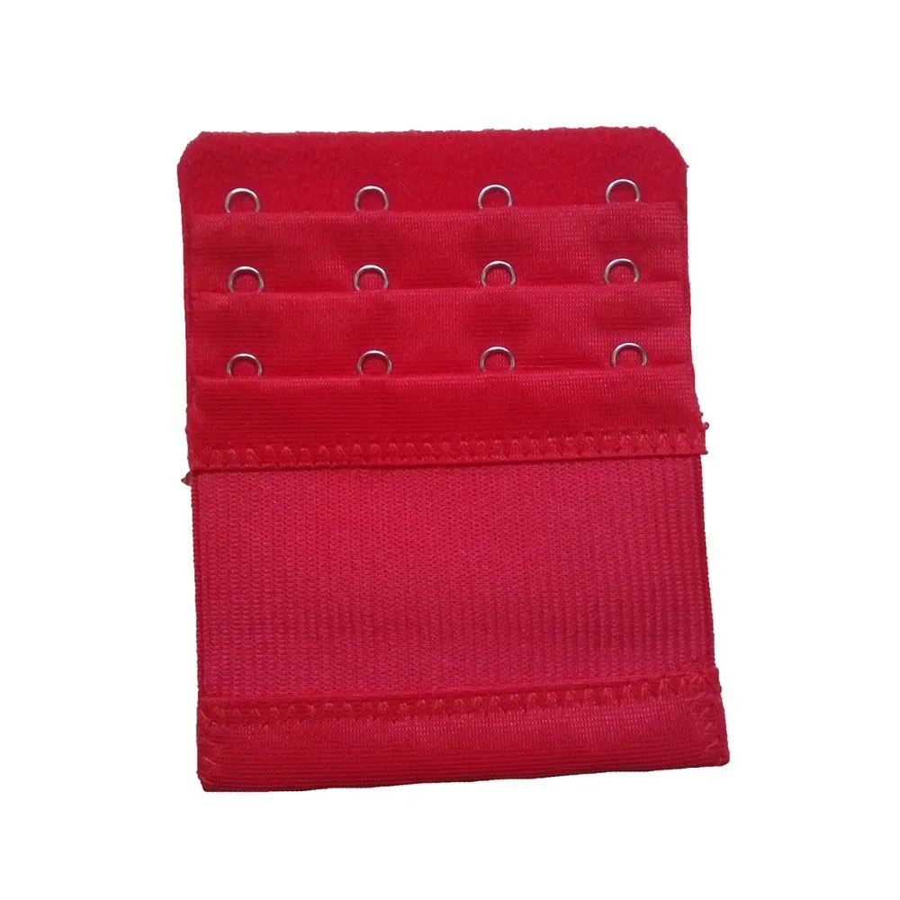 

Women Adjustable Bra Extender Strap Extension 4 Hooks Stretch Buckle 4 Hooks 3 Rows Bra Hook Extenders Accessories