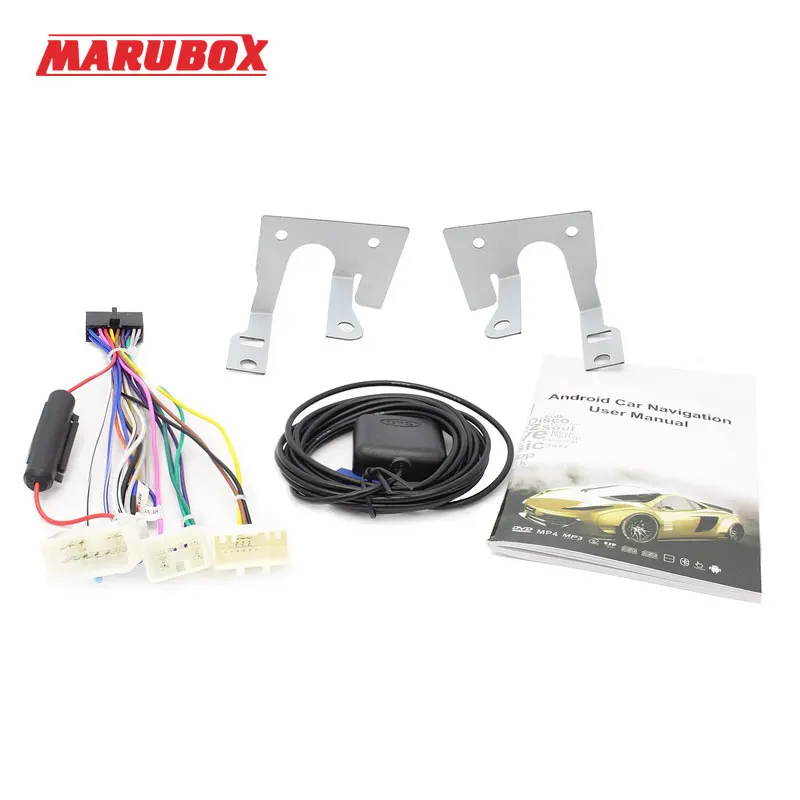 Top MARUBOX 9A101T3 Quad Core Android 7.1 Car Multimedia Player for Toyota Corolla 2006-2011 Quad Core Allwinner T3 9"IPS 1024*600 5