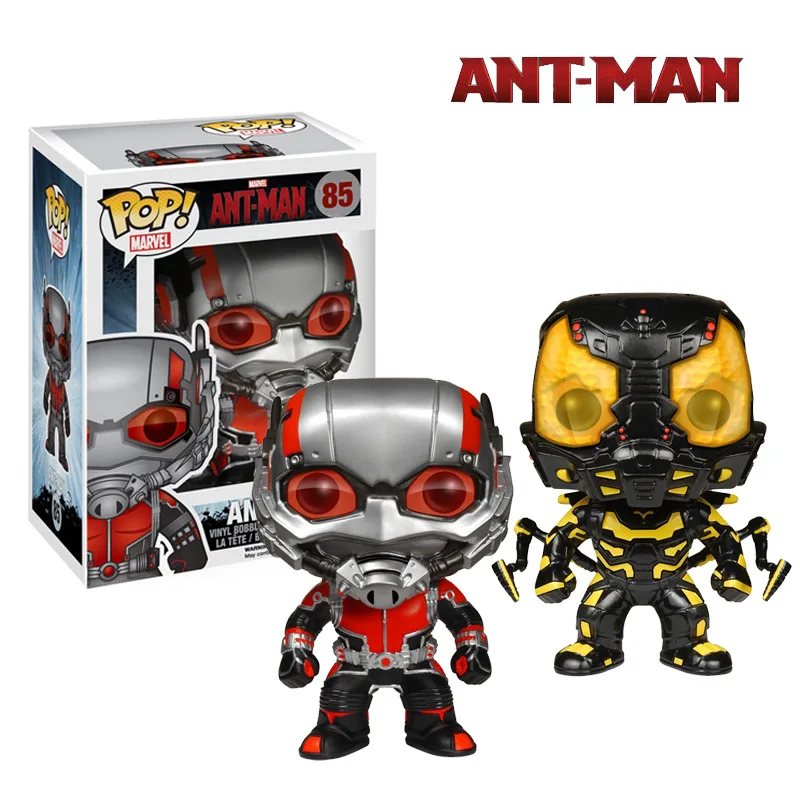 Figurine d'action miniature d'Ant-Man - 2016 Marvel Movie Ant Man PVC Action Figures Great Quality Super Heros Toys Christmas Gift