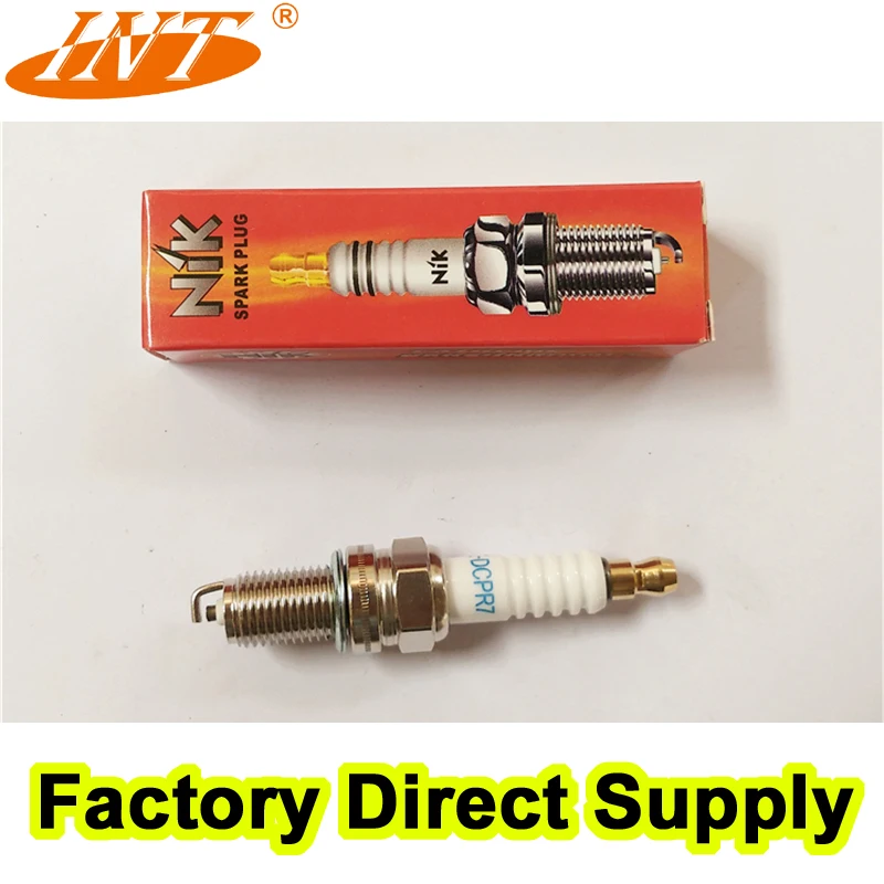 

4pcs INT NIK spark plug E-DCPR7 for DCPR7E DCPR7EIX DCPR7EGP XS4164 12FR-7DU YR7DE BR14YC RA6HC IXU22 VXU22 XU22EPR-U DK7RTC