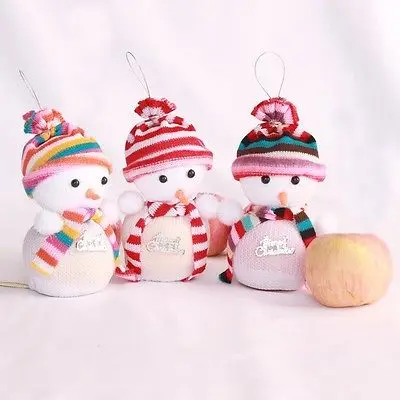 

Christmas Eve Snowman Party Fruit Candy Gift Bag Sweet Sack Filler Gift Apple Wrap Bag