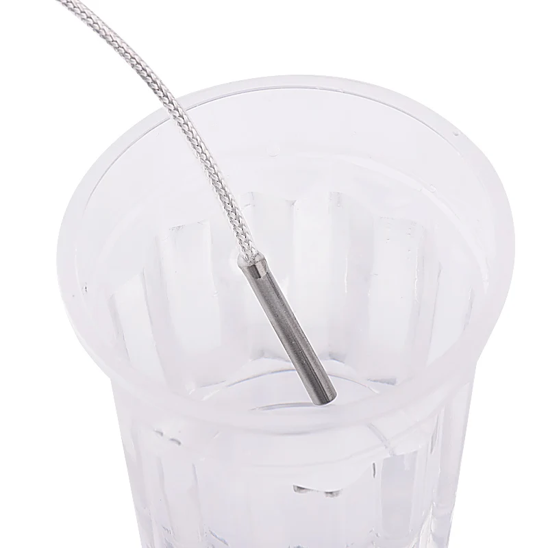 

Waterproof Probe Type PT100 Resistance Temperature Detector RTD Thermal Sensor 3 Wires Cable for Temperature Controller Input