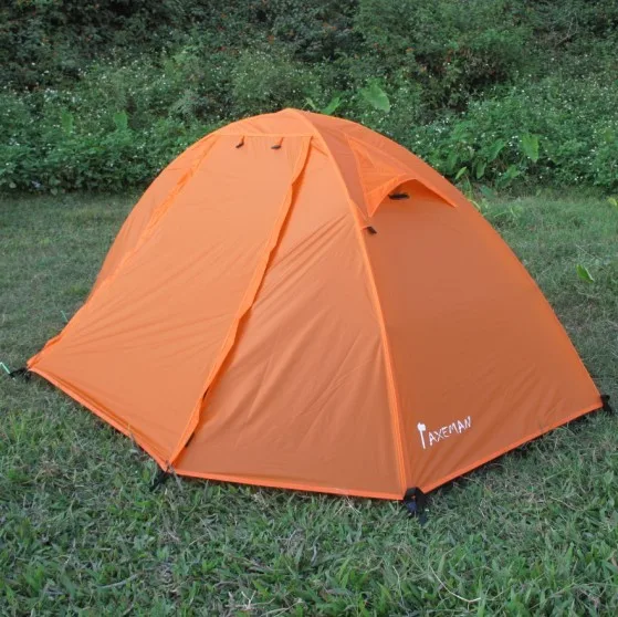 Cheap Ultralight Outdoor Camping Travel Tent Double Layer Three Season Tent  1-2 Person Waterproof Shelter Portable Camping Equipment