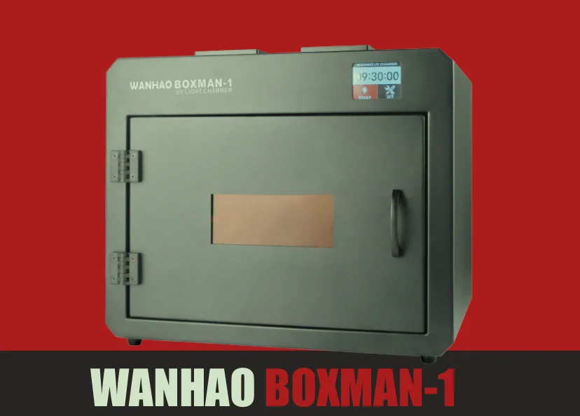 WANHAO отверждающая коробка для 3D принтер wanhao D7 плюс смолы ювелирные изделия модель имеет высокую эффективность