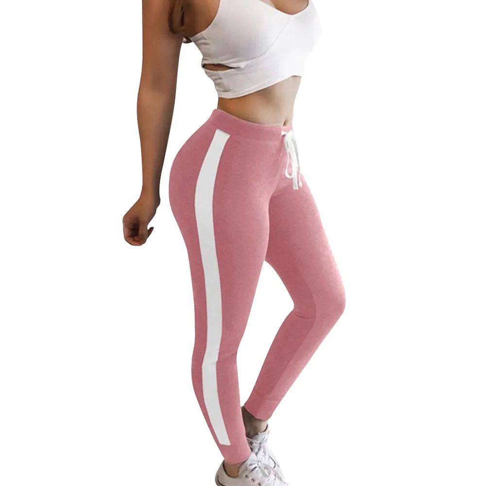 Sports Pants Women Yoga Workout Gym Fitness Leggings Pants Athletic Clothes Sport Trousers Fit All seasons#2o26#FFN