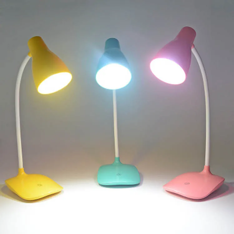 New type LED Flexible Desk Lamp USB Charging Student Dormitory Study