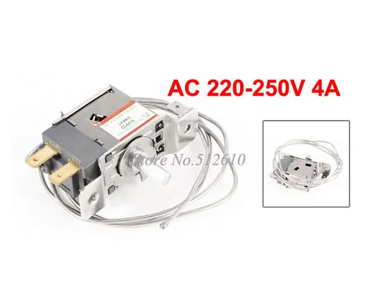 

WDF-22 AC 220-250V 4A 50/60Hz 3.3Ft Long Cord 2 Pin Temperature Controller Thermostat for Refrigerator