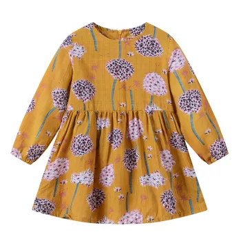 

2019 ARLONEET New summer Dress Mesh Girls Toddler Baby Kids Girls Long Sleeve Dandelion Flowers Princess Dresses Clothes Z0205