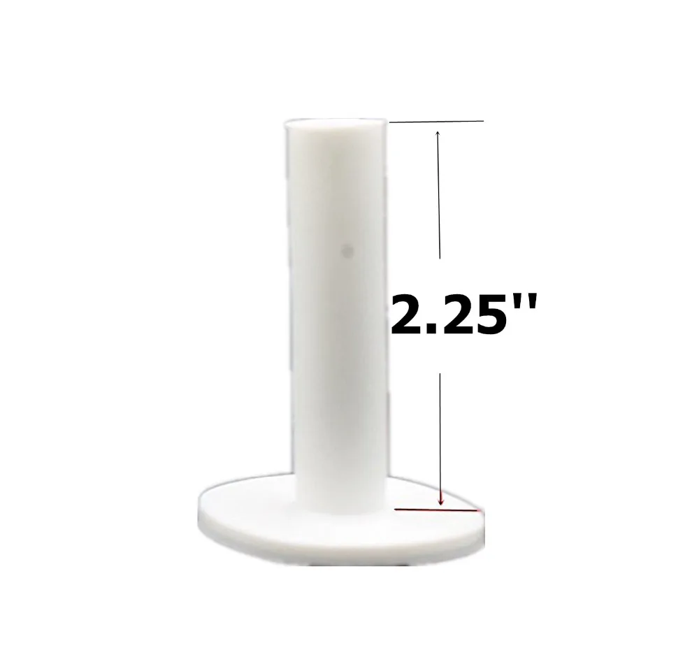 الاصبع عشرة الغولف المطاط المحملة 5 مختلفة حجم حزمة مجموعة القيادة تيز أصحاب 1.5 ''2.25'' 2.75 ''3.0 ''3.13 'بوصة المطاط المحملة