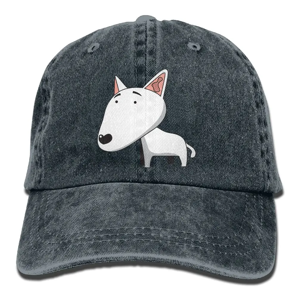 SAMCUSTOM bull terrier 3D креативная индивидуальность Промытые джинсовые шапки осень лето для мужчин и женщин Гольф Sunblock хоккейные кепки