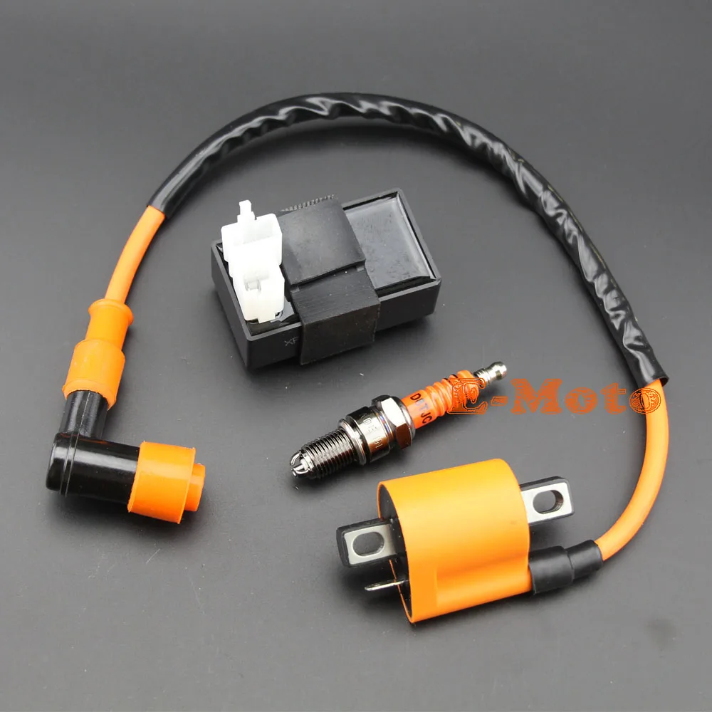 

Performance Racing Ignition Coil CDI 3-Electrode Spark Plug D8TC D8TJC CG 125 150 200 250cc ATV Quad Dirt Bike Free Shipping