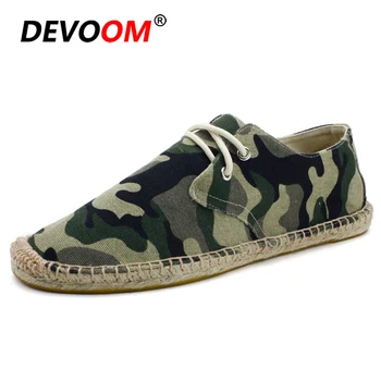 

Lace up Canvas Shoes Men Flat Walking Shoe for Man Casual Home Street Shoes Male Camouflage Canvas Loafer Tenis Masculino Adulto