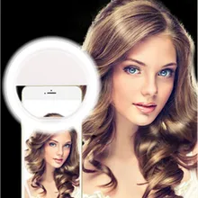 Дизайн 1 шт. Высокое качество Универсальный селфи кольцевой вспышка светодиодный светильник для мобильного телефона телефонный объектив для iPhone Xiaomi samsung