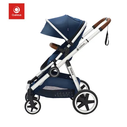  Quintus/Qtus Quintas High Landscape Baby Stroller Double Twin Baby Stroller Can Sit Reclining Newbo