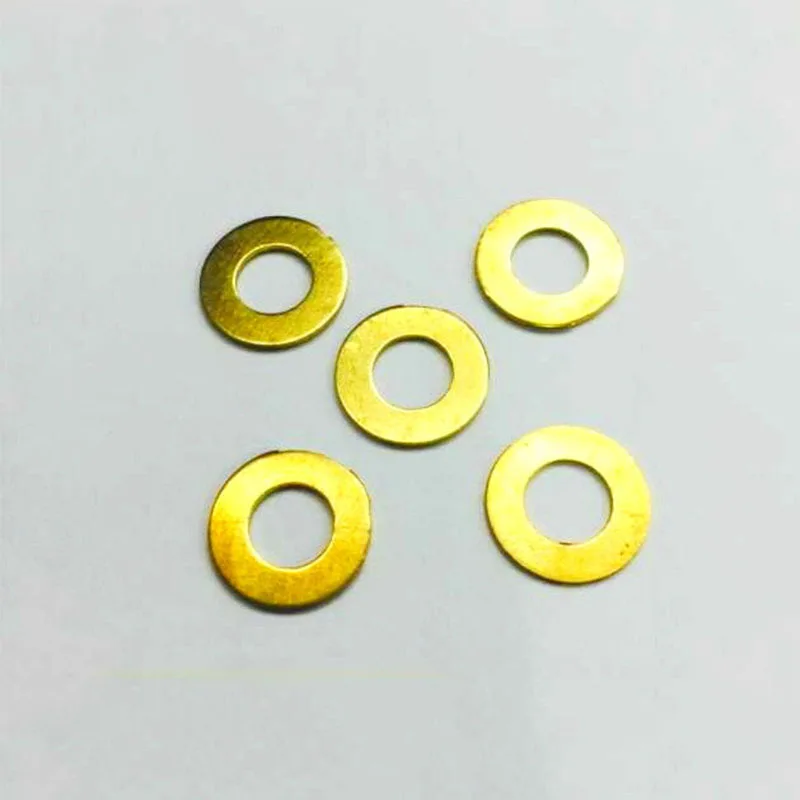 50PCS Copper Flat Pad / Copper Washer / Copper Chinese / Copper Flat Washer (M3M4M5M6M8) GB97in