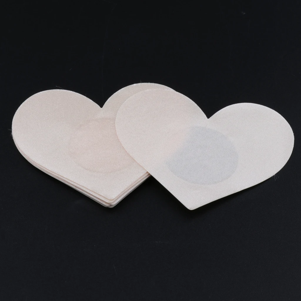 10 Pairs Soft Nipple Covers Disposable Breast Petals Flower Sexy Tape Stick On Bra Pad Pastie For Wedding Dress Intimate