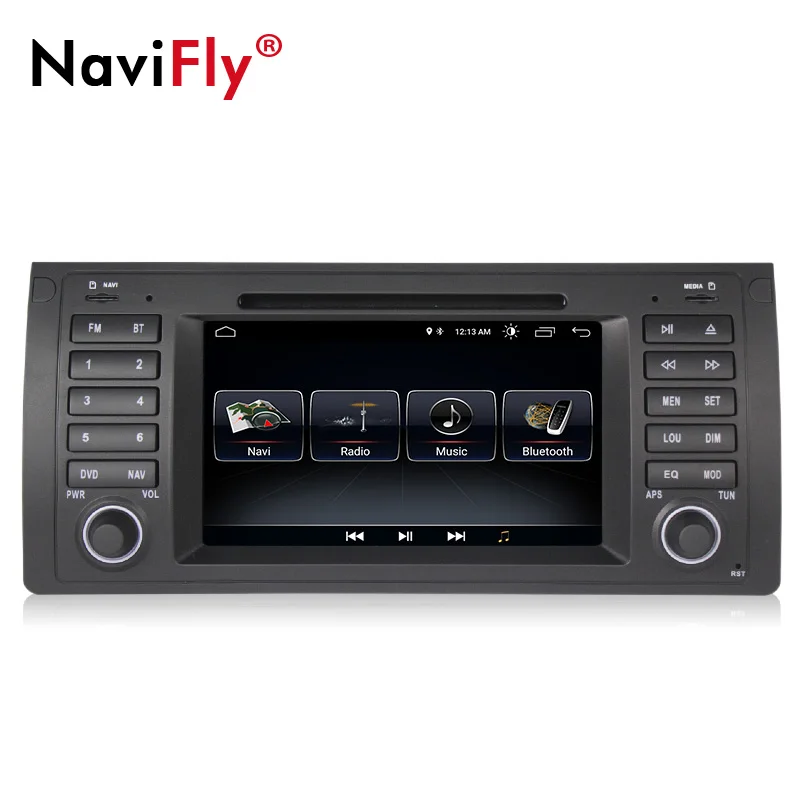 

Free shipping!Navifly android8.1 car Multimedia player for BMW/E39/X5/M5/E53 autoradio with WIFI BT including CANBUS