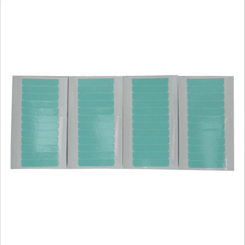 1/3/5 Sheet Hair Tape Adhesive Glue 4cm*0.8cm Double Side Tape Waterproof For Lace Wig Hair Extension Tool