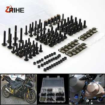 

CNC Universal Motorcycle Fairing/windshield Bolts Screws set For Suzuki gsf 650 bandit GSX1400 gsf 1200 bandit GSF1250 bandit