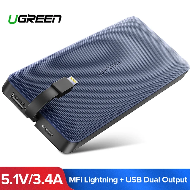 Cheap Ugreen Power Bank 10000mAh For iPhone X 7 Xiaomi External Battery Pack Powerbank For USB iPhone Cable Portable Charger Poverbank Cheap Ugreen Power Bank 10000mAh For iPhone X 7 Xiaomi External Battery Pack Powerbank For USB iPhone Cable Portable Charger Poverbank