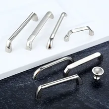 Modern Cabinet Handles Kitchen Cupboard Door Pulls Drawer Knobs Zinc Alloy Handles Wardrobe Pulls Furniture Handle exported single hole crystal zinc alloy furniture handles knobs pulls for doors cabinets cupboards