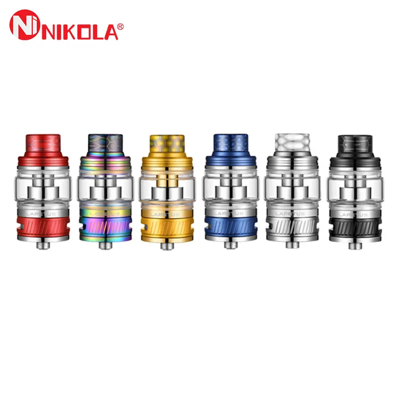 

Clearance Nikola Lapetus Sub Ohm Tank 6ML Capacity 0.18ohm Mesh Coil Vape E cigs Vaporizer Atomizer