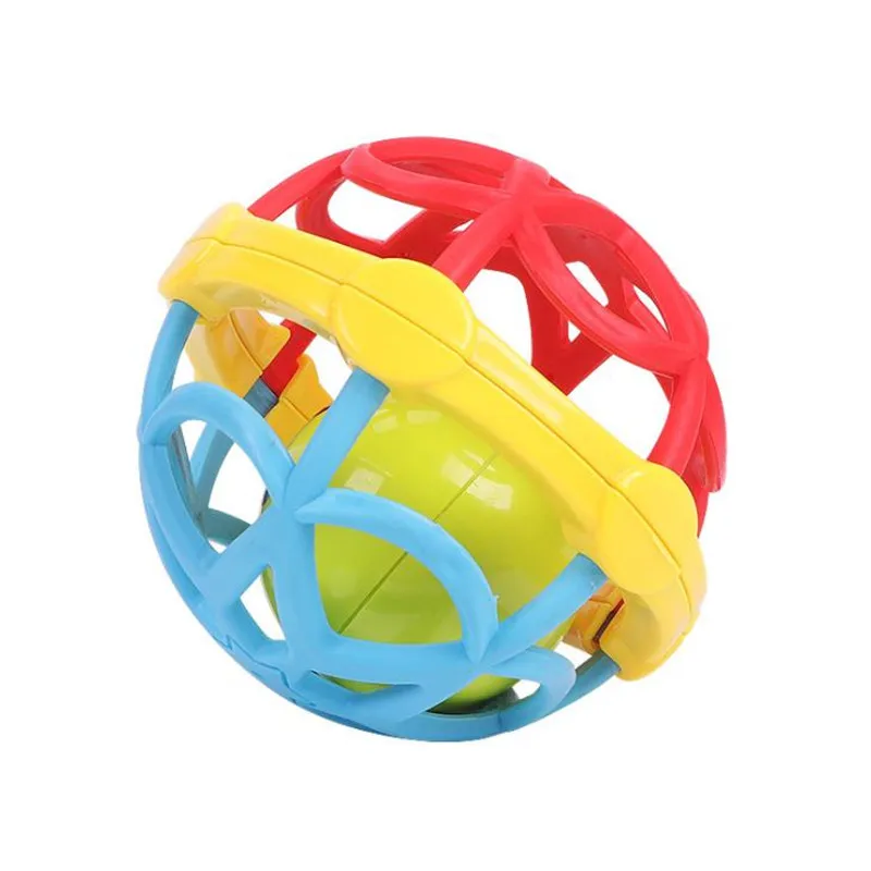 Soft Hand Rattle Touch Bite Caught Hand Ball Intelligence Grasping Gums Soft Teether Plastic Hammer For Baby Learning Grasping Soft Hand Rattle Touch Bite Caught Hand Ball Intelligence Grasping Gums Soft Teether Plastic Hammer For Baby Learning Grasping