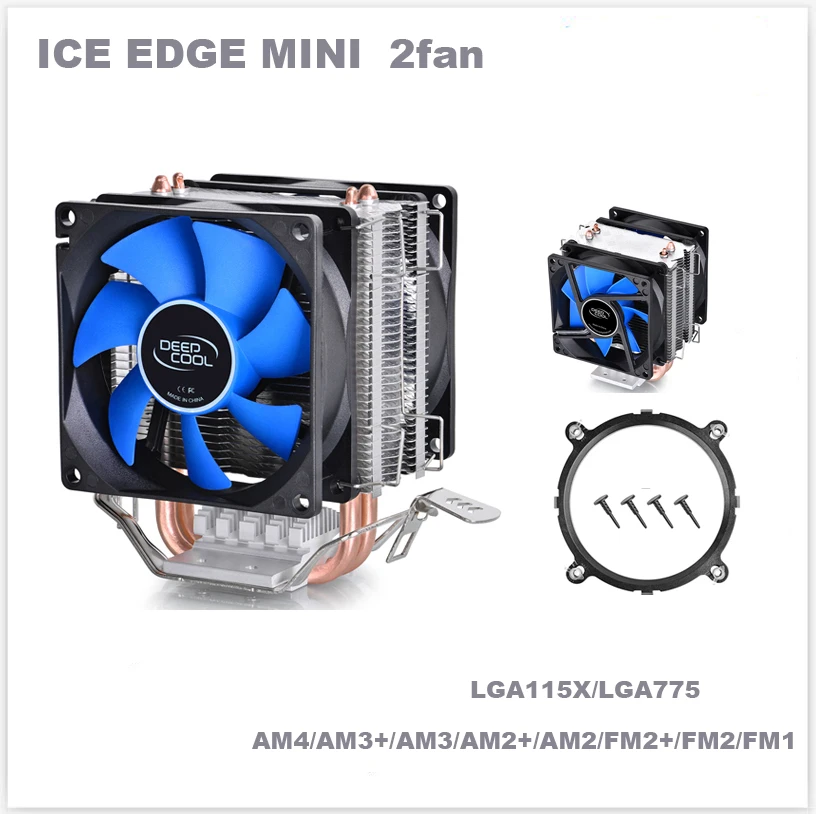 Кулер для процессора Deepcool тепловые трубки с прямым контактом башенная система