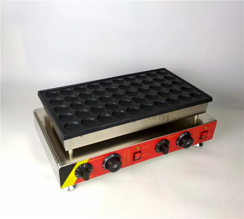 Electric Dutch Poffertjes Machine Nonstick Mini Pancake Grill Long Type