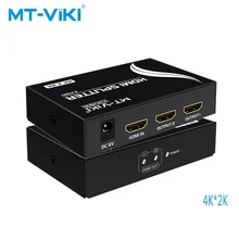MT-VIKI 2 port hdmi splitter 1 eingang 2 ausgang gleichzeitige ausgabe der unterstützung 3D 4 K HD splitter Mit power MT-SP142 MT-VIKI 2 port hdmi splitter 1 eingang 2 ausgang gleichzeitige ausgabe der unterstützung 3D 4 K HD splitter Mit power MT-SP142