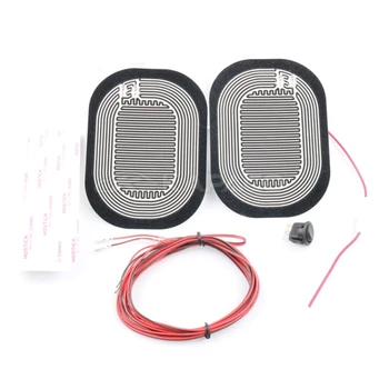 

Universal Electric Mirror Glass Heated Pad heat Mat Defoggers DC 12V Remove Ice Rain Frost Safe driving Car auto products