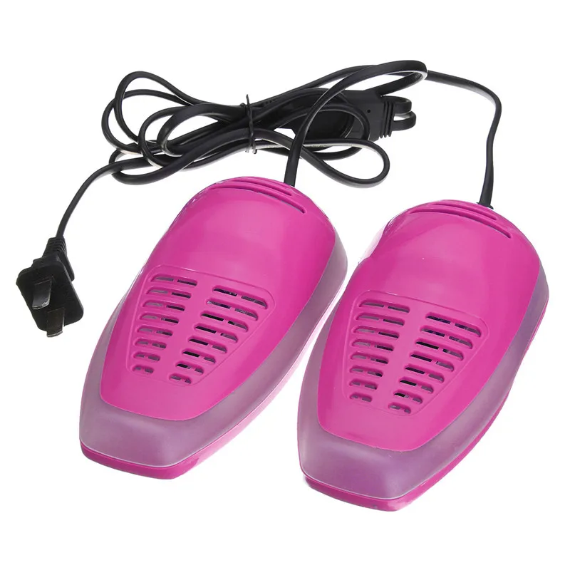 220 V Электрический легкая обувь Сушилка Ультрафиолетовый обувь сушилка для обуви барабан Сушилка Обогреватель обувь сушилка дезодоратора