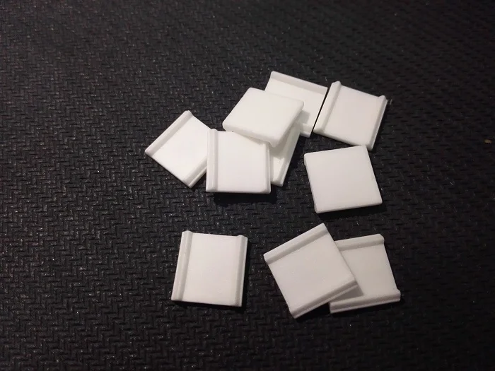 Thermal microscope alumina tray / thermal microscope / ceramic tray ceramic crucible alumina crucible