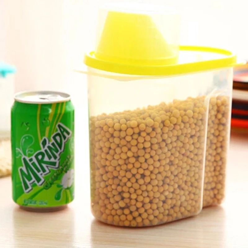 3 шт. пластиковый кухонный контейнер для еды, герметичный контейнер для хранения зерен, Кухонный Контейнер для сортировки риса, контейнер для хранения, контейнеры банки