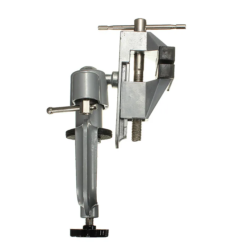 

DANIU Professional 360 Degree Mini Electric Drill Vises Bench-Swivel Vise With Clamp 3 Inch Tabletop Vise