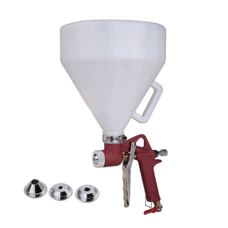 KSOL 5L Air Gravity Hopper Feed Spray Gun Paint Texture Painting