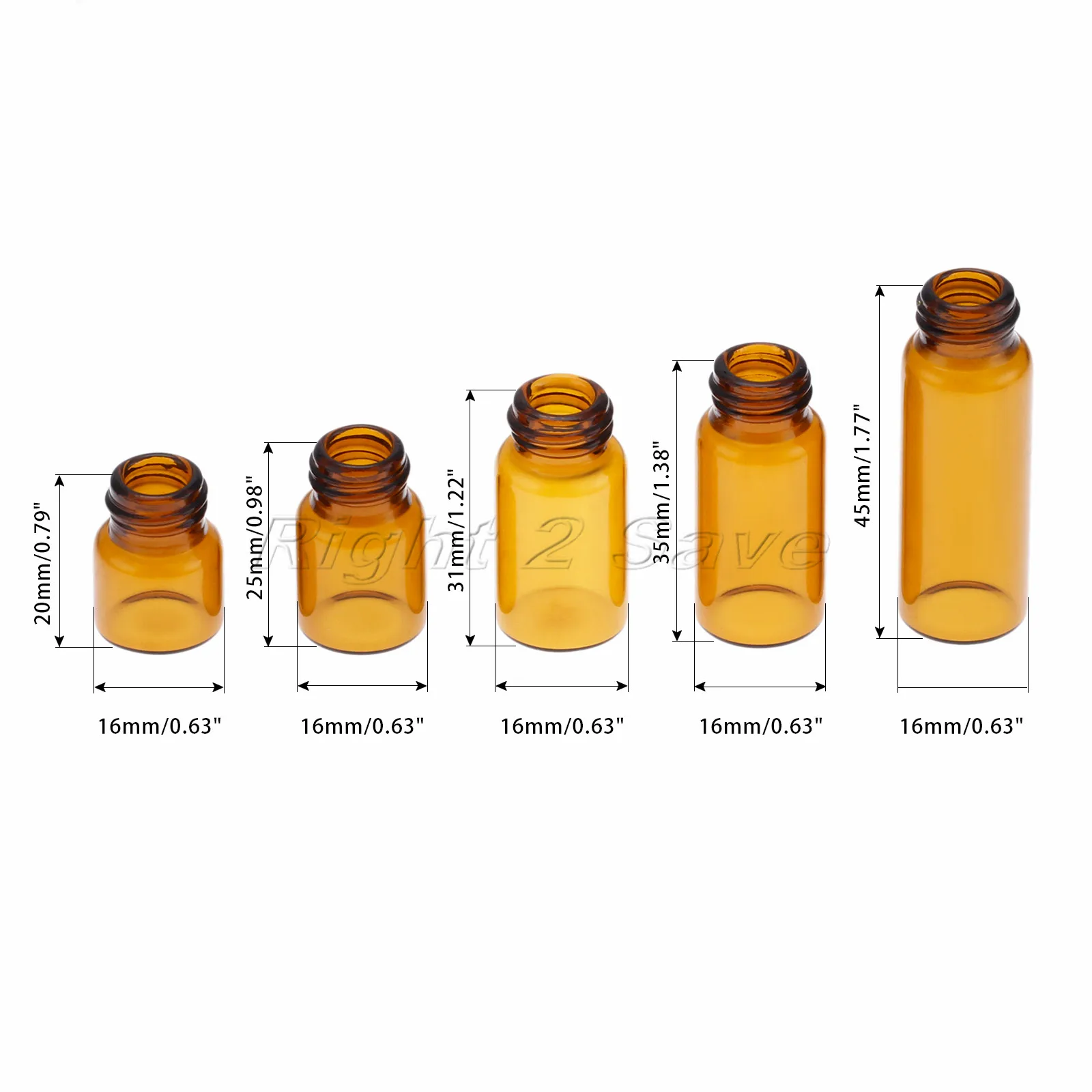 10 шт. эфирные масла стеклянные бутылки 1 мл 2 мл 3 мл 4 мл 5 мл растительное масло эссенция хранение ароматерапия черная крышка духи янтарный флакон