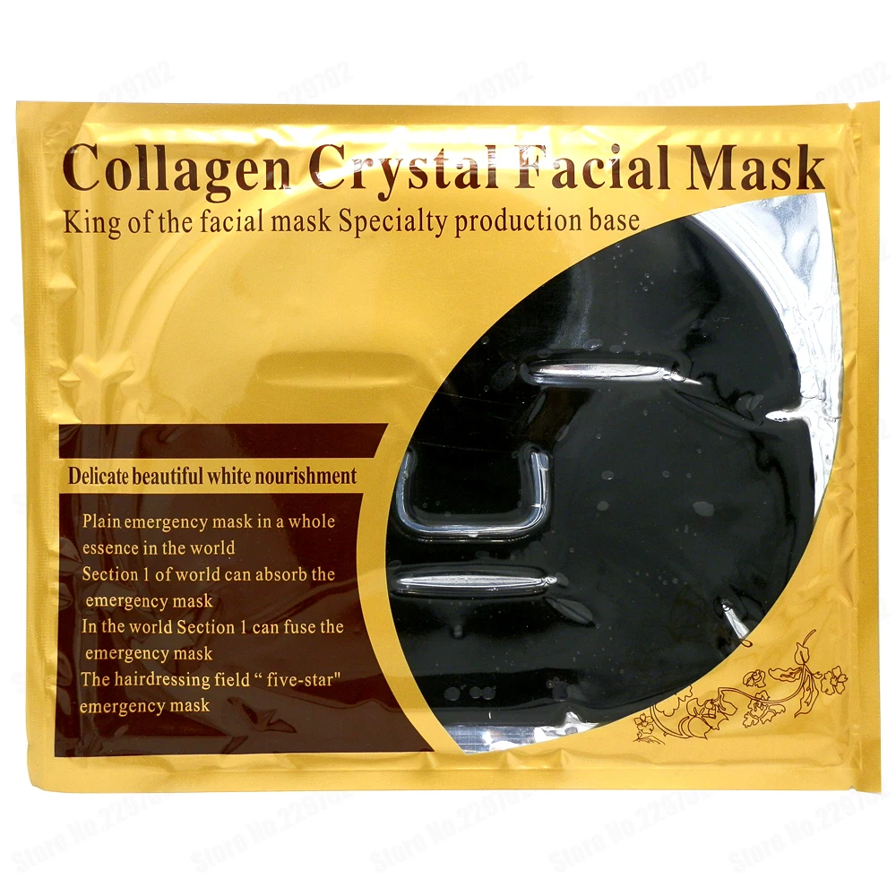 10pcs-lot-Bamboo-Charcoal-Collagen-Mask-Combines-5-Pairs-of-Eye-Mask-5pcs-Facial-Mask-Set (1)
