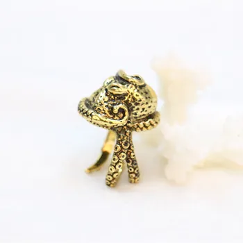 

Fashion punk style octopus ring, Trendy animal ring designed for men