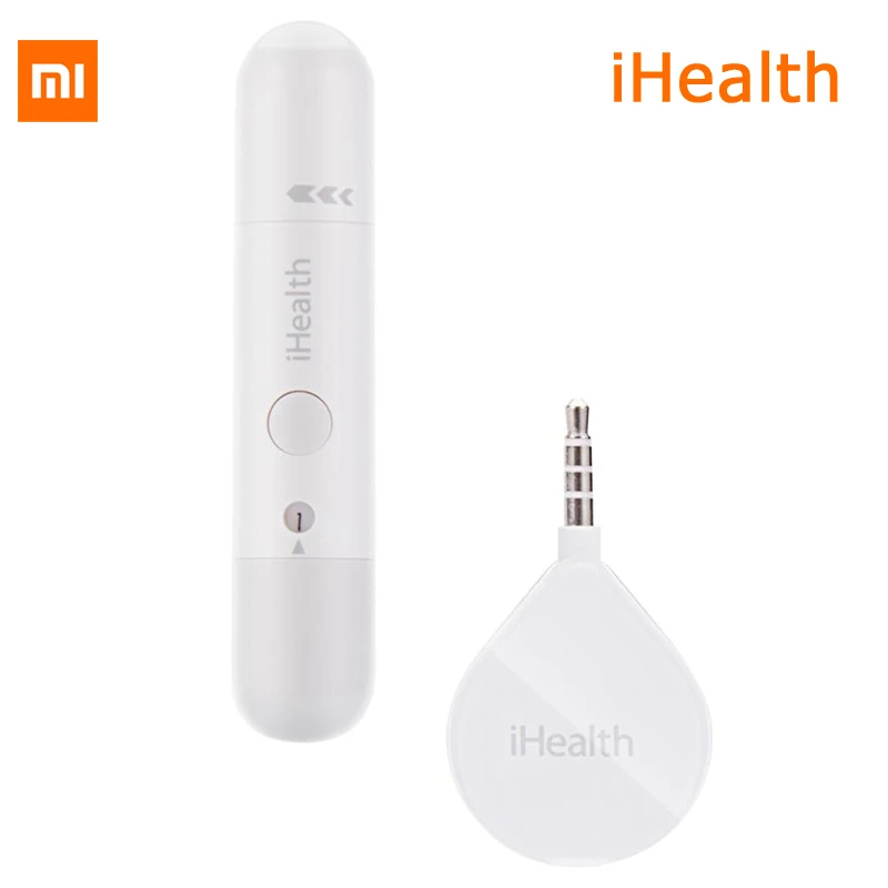

Xiaomi Mijia iHealth Smart Blood Glucose Meter BG1 Diabetic Sugar Detection with 25pc test paper 25 Blood taking needle