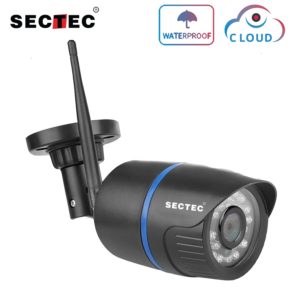 

SHIWOJIA Wifi Outdoor Onvif IP Camera 1080P Waterproof Wireless Security Camera Night Vision P2P TF Card Bullet CCTV Cam INQMEG