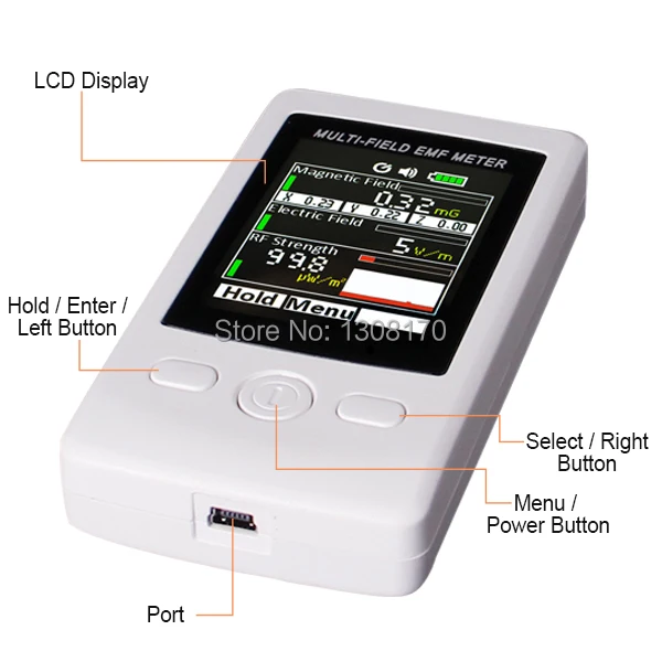 4-Innovative-life-EMF-meter-TM-190-Parts
