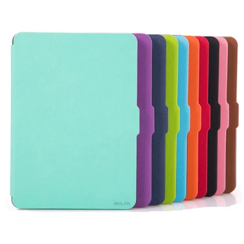 

Hot For new kindle 2016 8 th generation ebook PU leather smart case ultra thin cover for 2016 new kindle 8th free+ pen
